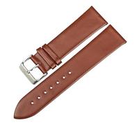 BBPLWEEA YingYou Pulsera de reloj de cuero genuino Accesorios de reloj Correa de reloj Correa de reloj negra Compatible con MIDO TIMEX TISSOT Correa de reloj(Light Brown,22mm)