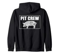 BBQ Barbeque The Best PitMaster Companion. The Pit Crew Sudadera con Capucha