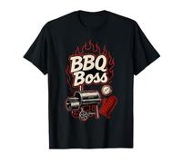 BBQ Boss Grillen Bier Grillmeister Agrillen Agrillen Geschenkidee Camiseta