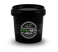BBQ Buffalo Rub 54 Bembo - Mezcla de Especias para Carne de Ternera y Cortes Grandes - Marinada Seca Barbacoa - Made in Italy - 450 g