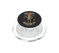 BBQ Crew Skeleton Pig Grill Beer Sombrero Gafas de Sol 2 PopSockets PopGrip para MagSafe