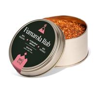BBQ KING - Fumarola Rub Envase de 70 g, adobo seco ahumado para carne, huevos y verduras, 100% Made in Italy, con pimienta banasura, sal de haya y pimentón