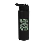 BBQ Master Celebrando Otro Viaje Alrededor del Sol BBQ Party Stainless Steel Insulated Water Bottle
