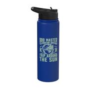 BBQ Master Celebrando Otro Viaje Alrededor del Sol BBQ Party Stainless Steel Insulated Water Bottle