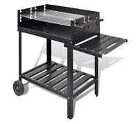 Soporte Para Barbacoa De Carbón Con 2 Ruedas Vidaxl
