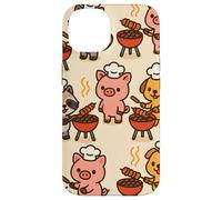 BBQ Party Animals Kawaii Grill Parade Summer Fun Carcasa para iPhone 14