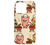 BBQ Party Animals Kawaii Grill Parade Summer Fun Carcasa para iPhone 15 Pro MAX