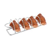 BBQ Rack, portátil Chicken Roaster Stand, no tick Dishwasher Safe Cooking Accessory 8,66 x 2,36 x 1,97 pulgadas, compatible con Air Fryers, ideal para barbacoa, camping, backyard Use