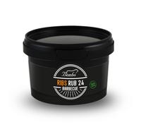 BBQ Ribs Rub 24 Bembo - Mezcla de Especias para Costillas - Marinada Seca Barbacoa - Ideal para Parrilla y Ahumado - Made in Italy - 200 g