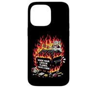BBQ Team Trashpanda Dumpster Fire Raccoon Grill Crew Carcasa para iPhone 14 Pro MAX