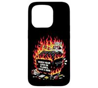 BBQ Team Trashpanda Dumpster Fire Raccoon Grill Crew Carcasa para iPhone 15 Pro