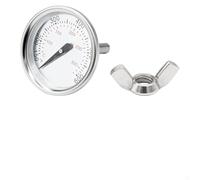 Bbq Tmperature Gauge para Weber para Spirit 200 300 Series incluyendo E S 210 220 310 Q120 Q220 Q300 Q320 parrillas de gas de 2007 a 2013 año acero inoxidable 45 mm para termómetro de esfera con lente