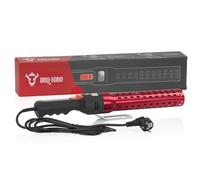 BBQ-Toro IGGI Encendedor eléctrico para barbacoa, rojo y negro, 2000 W, 650 °C, para barbacoa, encendedor eléctrico para barbacoa, carbón, accesorio eléctrico para barbacoa,