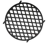 BBQ-TORO Parrilla Esmaltada Redonda de Hierro Fundido para el Sistema Weber Gourmet BBQ (GBS) | Ø 30 cm | Rejilla para Barbacoa Portátil