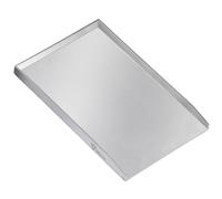 BBQ-Toro Plancha de acero inoxidable, 30 x 45 cm, plancha para barbacoa, rectangular, universal y maciza, bandeja para barbacoa para carbón vegetal y gas, accesorio para barbacoa, sartén, bandeja para