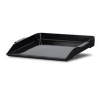 BBQ-Toro Plancha de hierro fundido esmaltado, 59 x 41 cm, plancha para barbacoa, rectangular, universal y maciza, bandeja para barbacoa para carbón vegetal y gas, accesorio para barbacoa, sartén,