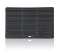 BBQ-Toro Plancha Rectangular de Hierro Fundido | 48 x 31,5 cm | Placa Reversible, Uso por Ambos Lados | Universal y Maciza | Plancha para Barbacoa de Carbón y Gas, Accesorio para Barbacoa, Sartén