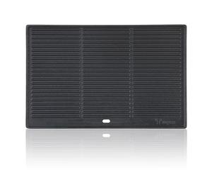 BBQ-Toro Plancha Rectangular de Hierro Fundido | 48 x 31,5 cm | Placa Reversible, Uso por Ambos Lados | Universal y Maciza | Plancha para Barbacoa de Carbón y Gas, Accesorio para Barbacoa, Sartén