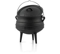 BBQ-TORO Potjie l Elección de Diferentes tamaños l Cacerola de Hierro Fundido l Horno holandés sudafricano