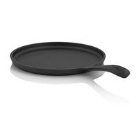 BBQ-TORO Sartén de Hierro Fundido para Crepes I Ø 19 cm I Color Negro I Curado - pre-Seasoned | apta para Inducción, Grill, Barbacoa, Parrilla