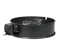 BBQ-TORO Set de Asador Ring para Barbacoa | Ø 57 | para Barbacoa Weber y Muchos Otros Modelos | Asador, Pincho, Tenedor | Brocheta Eléctrica Giratoria, Motor de Parrilla | Barbacoa de Carbón y de Gas