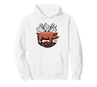 BBQ Whole Hog Sudadera con Capucha