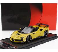 BBR 1/43 FERRARI S90 XX STRADALE SPIDER 2024 AMARILLO MODELO ESTÁTICO DIECAST