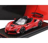 BBR 1/43 FERRARI S90 XX STRADALE SPIDER 2024 ROJO MODELO ESTÁTICO DIECAST