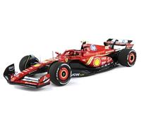 BBR Models 241875 - Ferrar. SF-24 Carlos Sainz GP Monaco 2024 - Escala 1/18 - Coche en Miniatura
