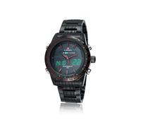 (BBR) Relojes deportivos de moda para hombre de la marca de lujo NAVIFORCE, reloj analógico digital