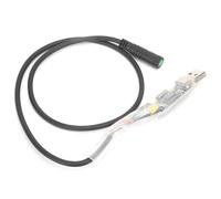 BBS01 BBS02 BBS03 BBSHD Cable de Programación USB para Motor de Bicicleta Eléctrica, Rendimiento del Acelerador Fácilmente Ajustable para Kit de Motor de Accionamiento Medio, Material de