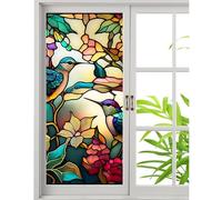 BBTISG 2 Películas de Privacidad para Ventana, 45 x 100cm Película Extraíble para Ventana Calcomanías Estáticas De Privacidad para El Hogar, Oficina, Baño (Estilo 2)