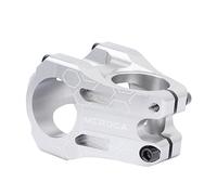 BBTISG 31,8mm Vástago de Bicicleta de Montaña, Potencia de Bicicleta BMX de Aluminio CNC de 35mm para la Mayoría de Las Bicicletas de Carretera y MTB (Plateado)