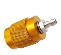 BBTISG Adaptador de Llenado De VáLvula de 300 Bar, Adaptador De Carga De VáLvula De Estación De Llenado PCP de Paintball a Adaptador de 5/8 Acoplador De Liberación Adaptador De Carga