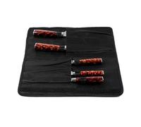 BBTISG Bolsas para Cuchillos de Chefs, 5 Ranuras Bolsas de Almacenamiento Portátiles Oxford para Cortador de Cocina Bolsas Multifunción Adecuadas para Cocinar, Acampar (Black)