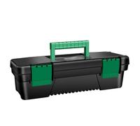 BBTISG Caja de Herramientas de Plástico Resistente de 16 Pulgadas Caja de Herramientas Portátil Organizador para Carpintería y Reparaciones Eléctricas