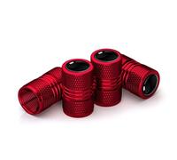 BBTUA 4 Piezas Tapas de Válvula de Coche para Kia Ceed Proceed XCeed SW GT 2018-2023 2024, Válvula Rueda Tapas Accesorios para Neumáticos de Coche,Red