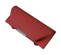 BBTUA Soporte para Gafas Coche para Toyota Proace l/Proace l/PROACE Verso 2013-2022, Soporte para Gafas de Sol y Tarjetas Accesorio para Visera de Coche,Red