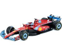Bburago 1:18 F1 Ferrari Miami Leclerc 16 Auto Modelo 1816815L1 Colección SF-24