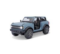 Ford BRONCO Badlands 2021 Azul Gris Coche a Escala 1:18 Maisto