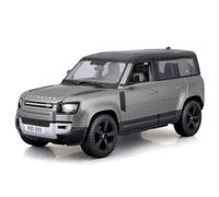 Land Rover Defender 2022 plata 1:24 BBURAGO