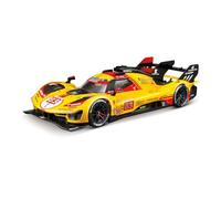 Bburago 1:24 Ferrari 499P Le Mans Hypercar 2024 AF Corse #83 Model Kit with Display Stand