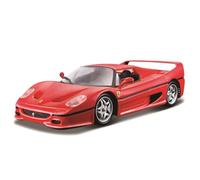 Bburago - 1/24 Ferrari Race & Play F50, color rojo (18-26010)