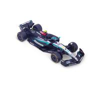 Bburago 1:43 F1 Mercedes AMG W15 No.44 Lewis Hamilton 2024 Coche de Modelo -