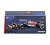 Bburago 1:43 F1 Red Bull Racing Rb19 2023 Con Casco Verstappen Coche Nuevo