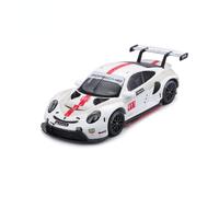 Bburago 1/43 Porsche 911 RSR Crystal - Vehículo de Juguete, Cristal, Claro