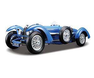 BBurago - 12062 - Miniatura Radio Vehículo de Control - Bugatti Tipo 59-1:18 Escala - Azul
