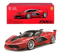 Bburago 15616907r - 1: 18 Ferrari FXX de K, color rojo , Modelos/colores Surtidos, 1 Unidad