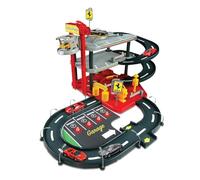 Bburago 15631204 - Garaje de Ferrari con dos coches (escala 01:43) [importado de Alemania]