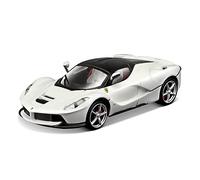 Bburago 15636902 W - 1: 43 Ferrari Signature Series Laferrari Vehículo, Color Blanco